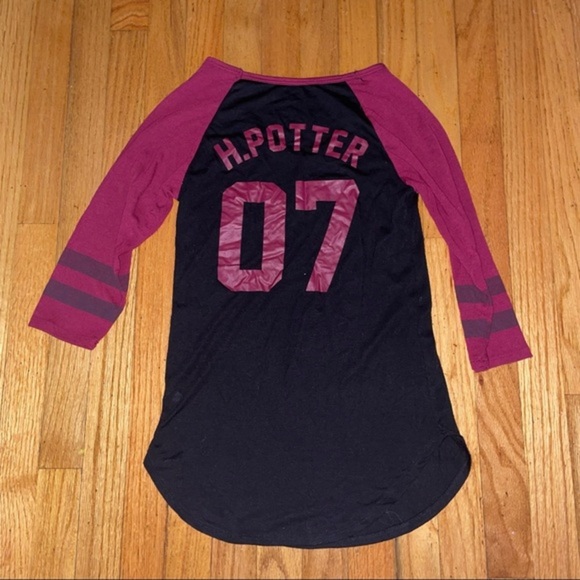 Harry Potter 3/4 sleeves jersey style top - Picture 3 of 7